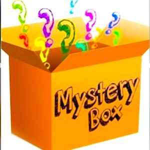 Mystery box. Variety Essentials and clothing. One size. Other variety surprises.